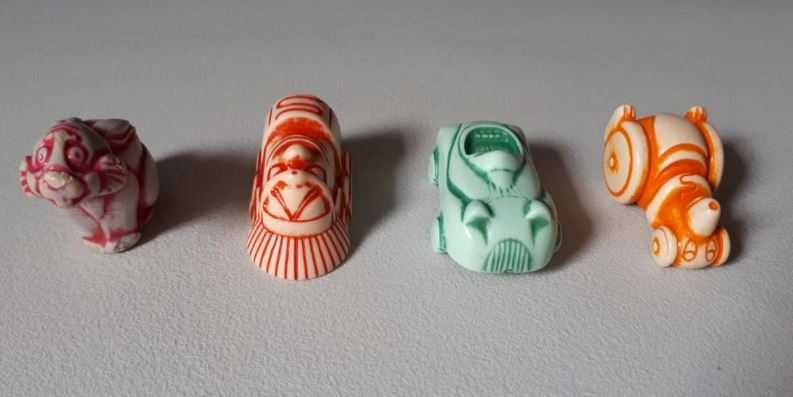 Conjunto de Figurinhas Kinder Antigas