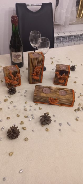 Świeczniki Handmade