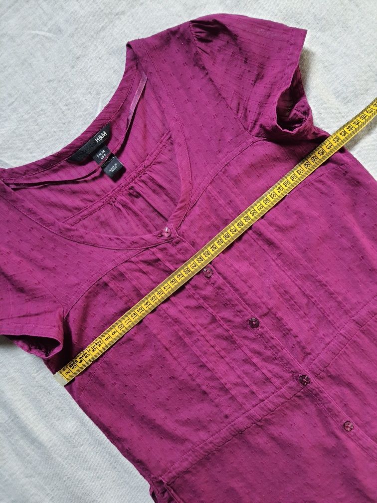 Блузка фіолетово малінова