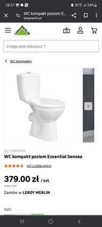 WC kompakt Essential Sensea