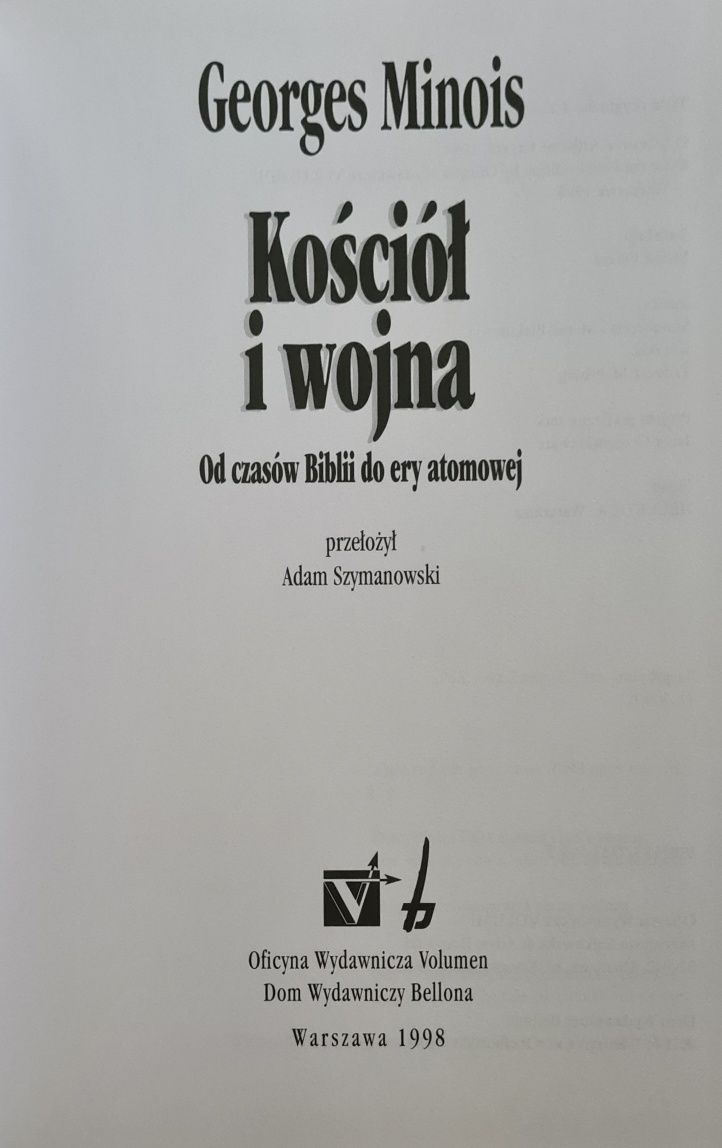 Kościół i Wojna Minois