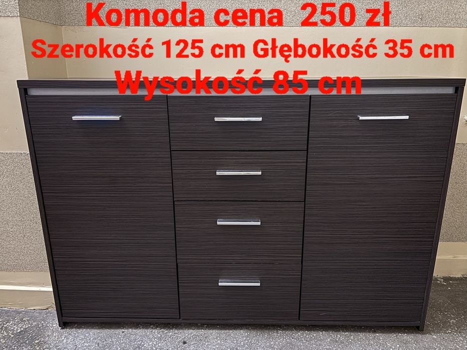 Transport Meble segment meble komoda witryna regał szafki wiszace
