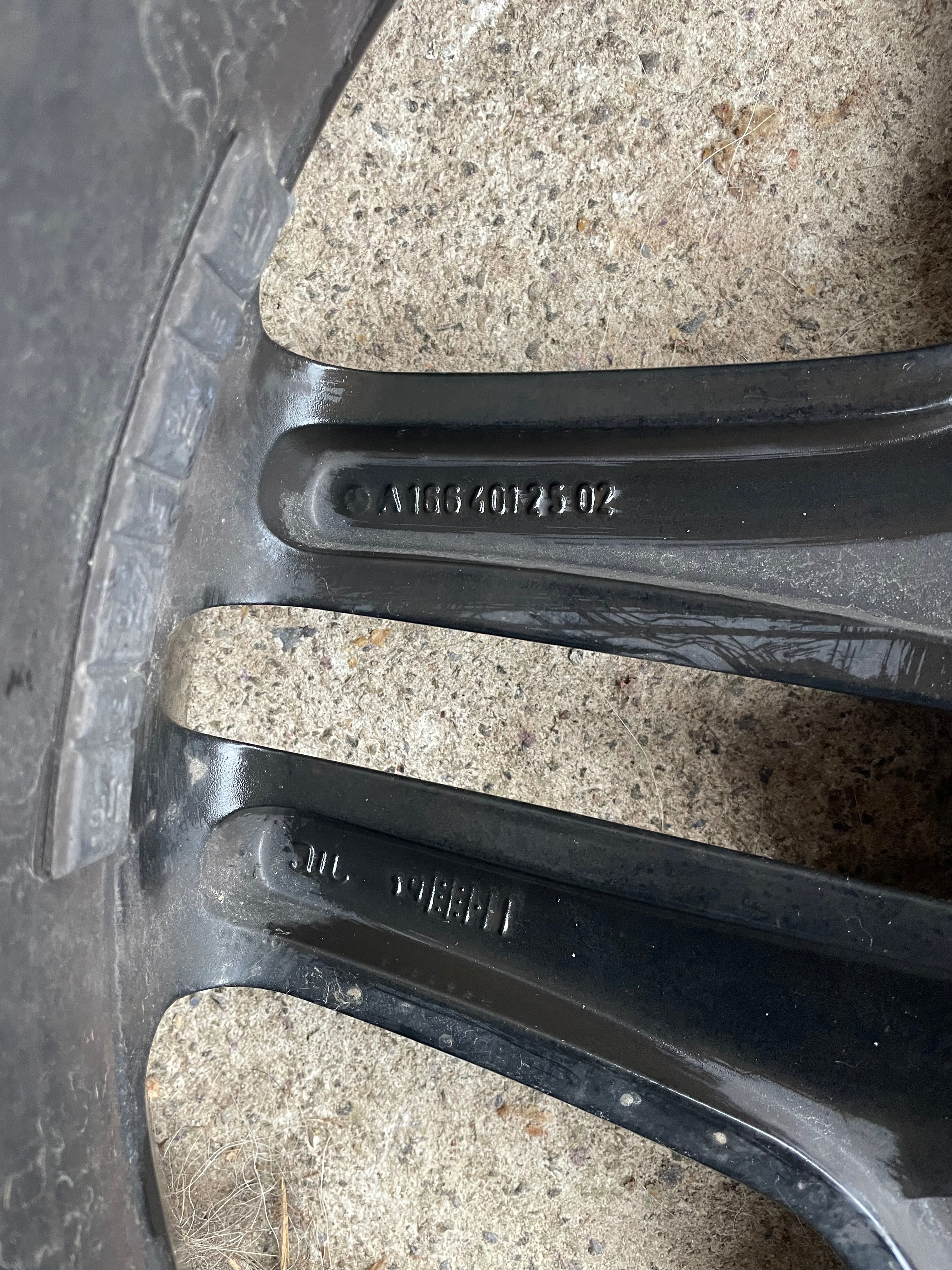 Диски MERCEDES AMG OEM A1664012502
