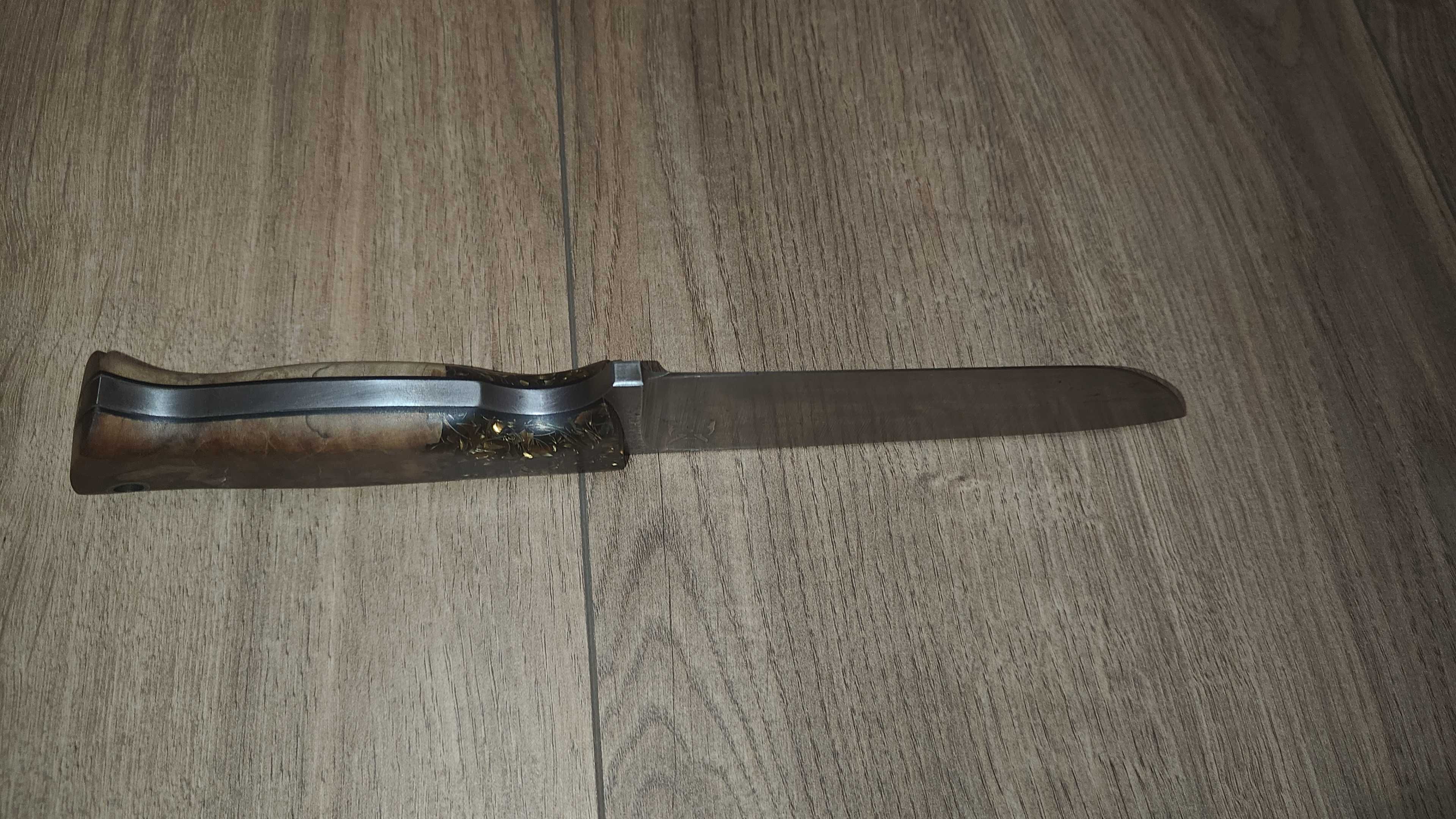 Nóż myśliwski taktyczny ręcznie kuty knifemaking hartowany 6mm