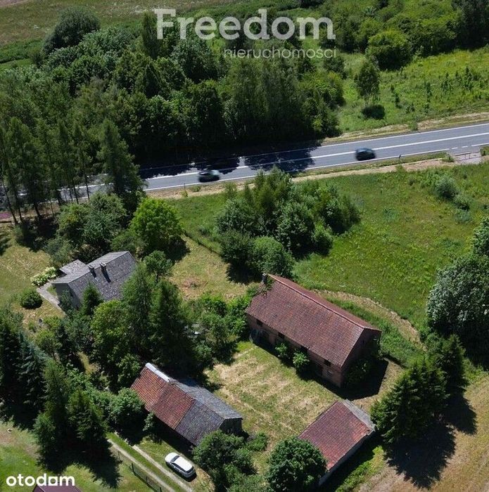 Siedlisko z domem  Podlejki duża działka