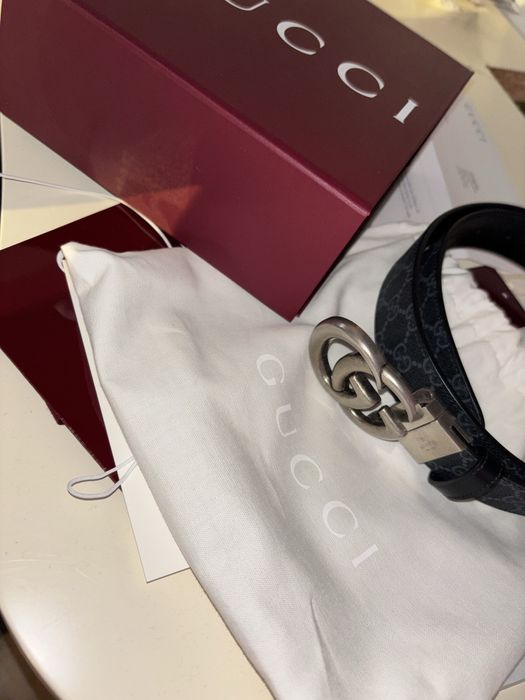 Pasek Gucci Marmont reversible rozmiar 100