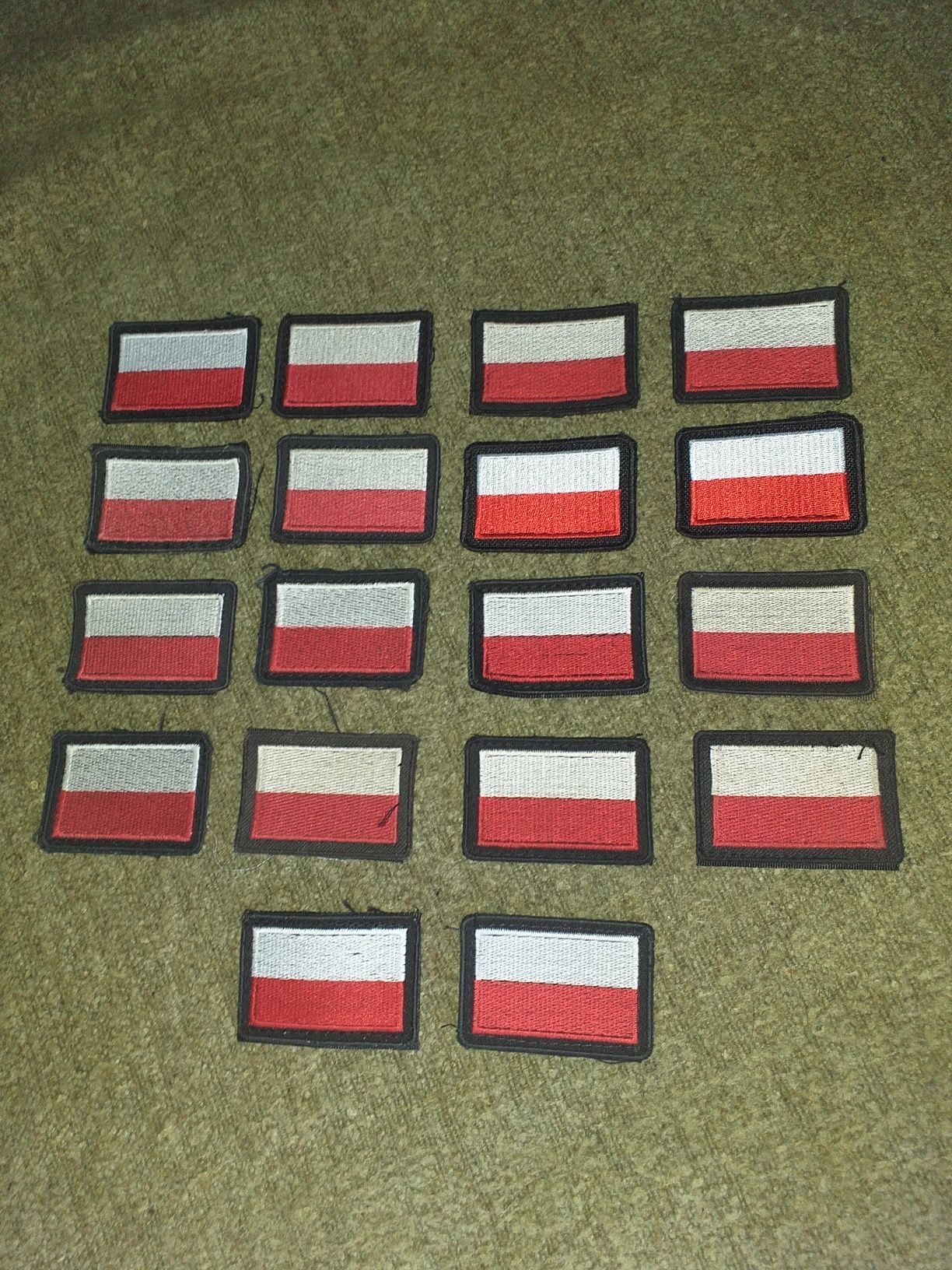 Flagi na mundur, militaria,wojskowe,WP,wz.93,demobil,kolekcje,Polska