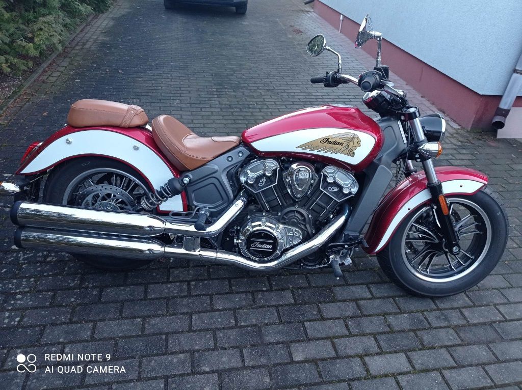 Indian Scout Icon  2019 NISKI PRZEBIEG! DODATKI