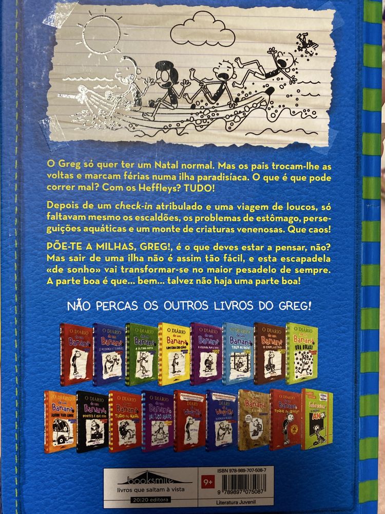Livro Diário de um Banana