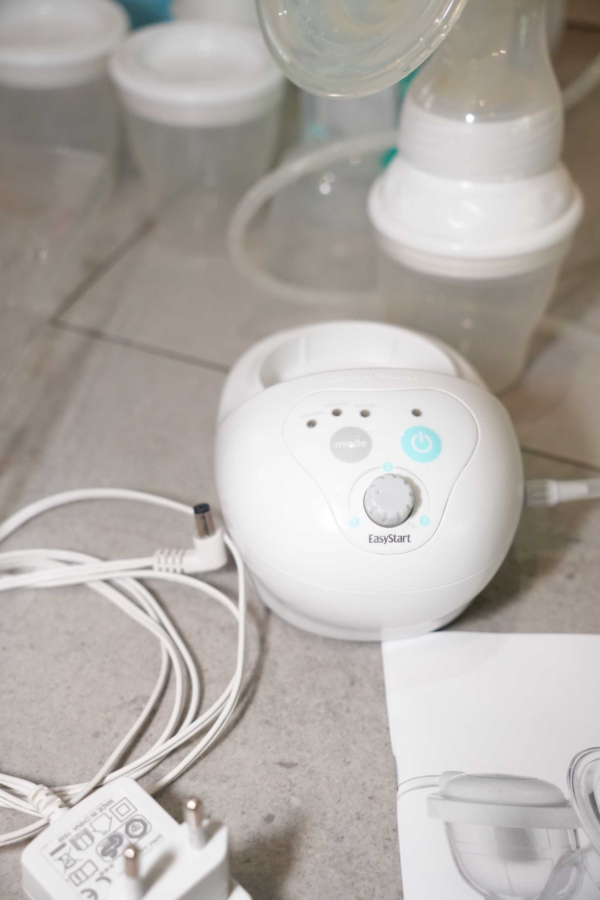 Laktator elektryczny EasyStart Canpol! plus pojemniki!