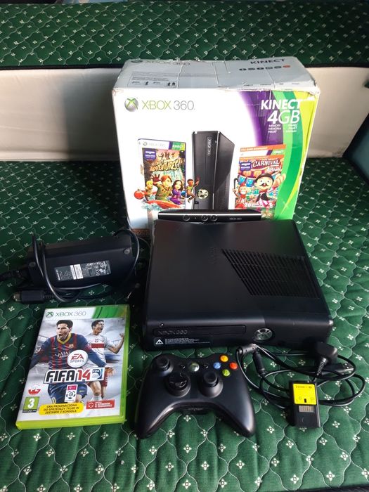 Konsola Microsoft Xbox 360 Slim Pad gra zestaw Freestyle 3