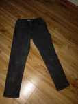 Spodnie jeansowe czarne 128
