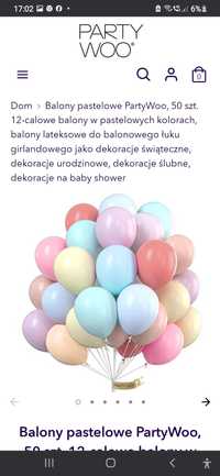 Balony imprezowe PartyWoo