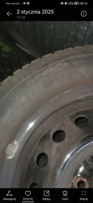 Opony zimowe  175/65/14 koła Yaris