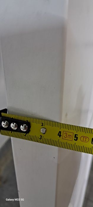 Drzwi przesuwane białe