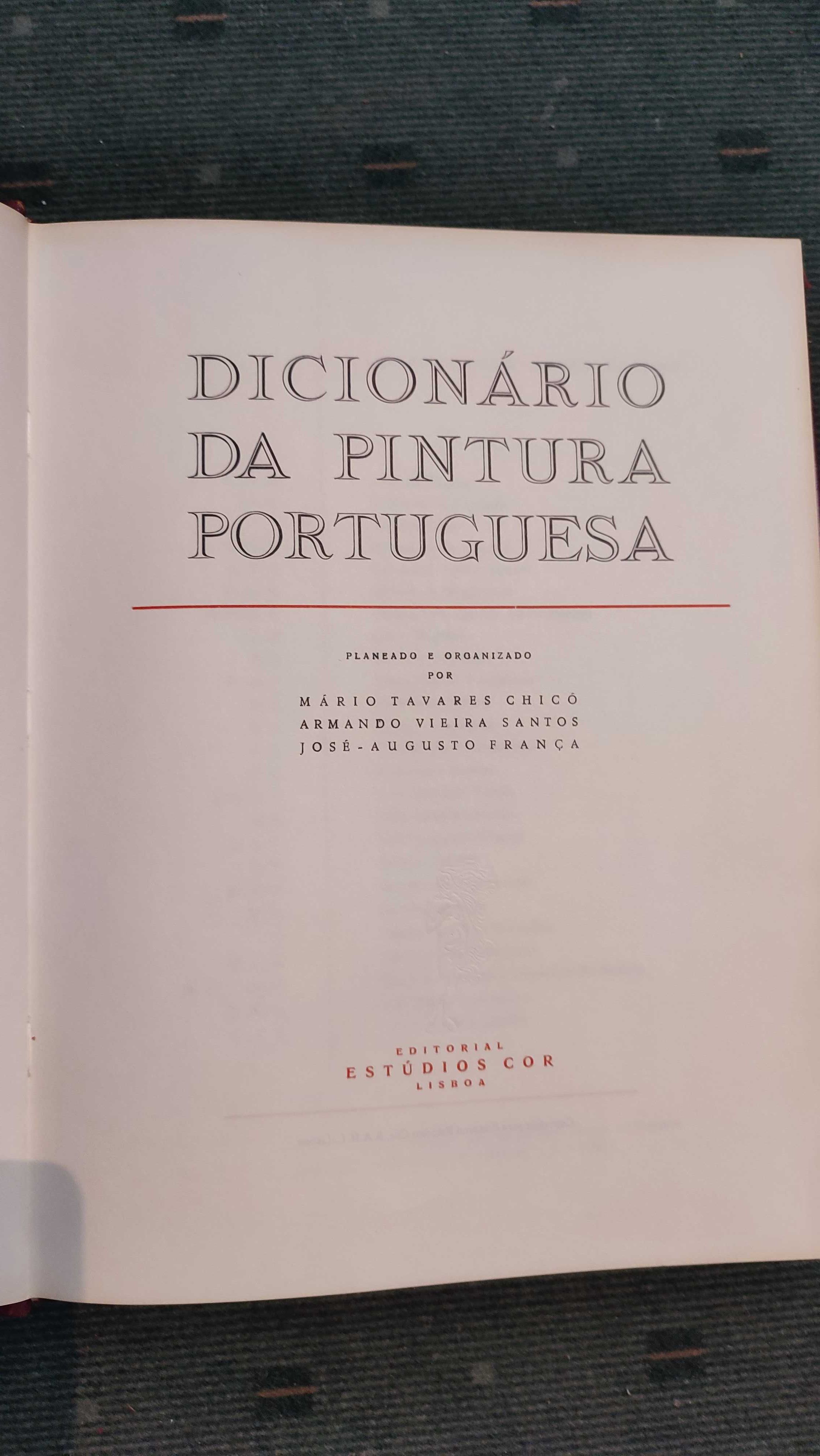 Dicionário de Pintura Universal - 3 volumes