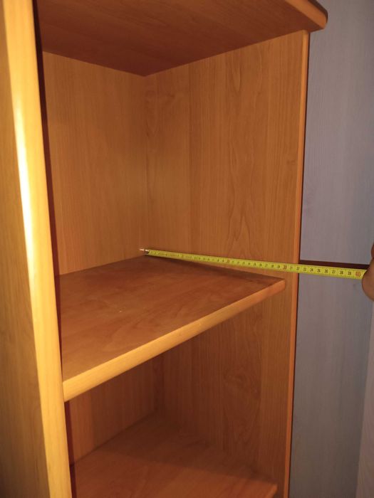 regał otwarty, kolor olchy.