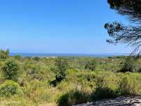 Lote de 25410m2 vista deslumbrante mar praia da Foz Meco Sesimbra