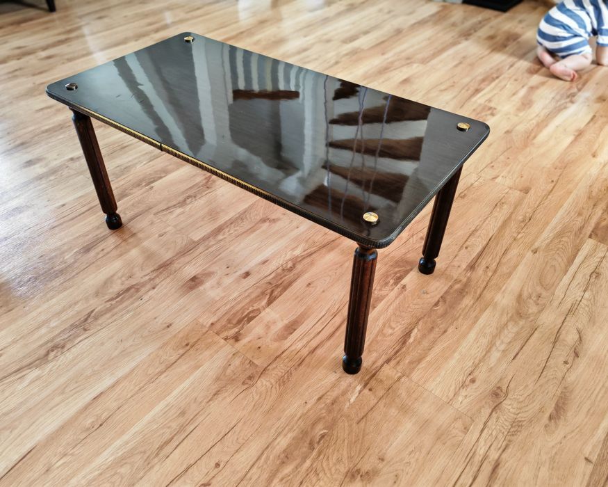 Stolik kawowy vintage retro loft prl