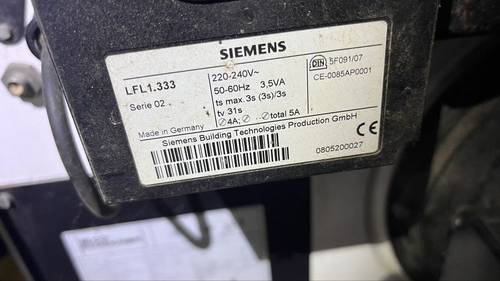 Palnik gazowy Elco Klockner do suszarni