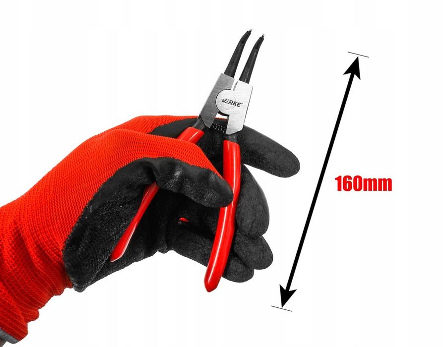 SZCZYPCE PIERŚCIENI SEGERA Zestaw Zewnętrzne Wewnętrzne Wygięte