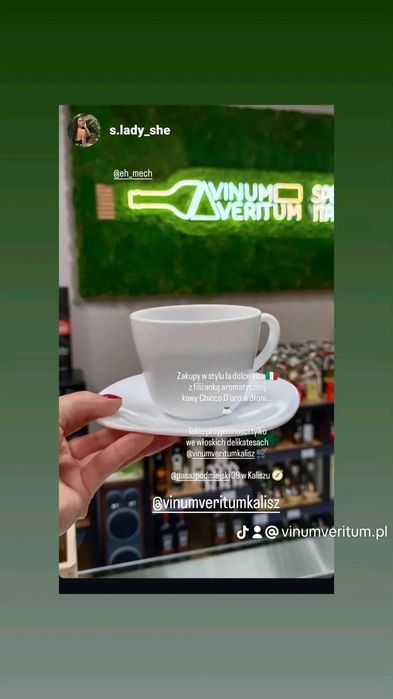 Gotowy biznes premium na sprzedaż Vinum Veritum Specjały włoskie Wlkp