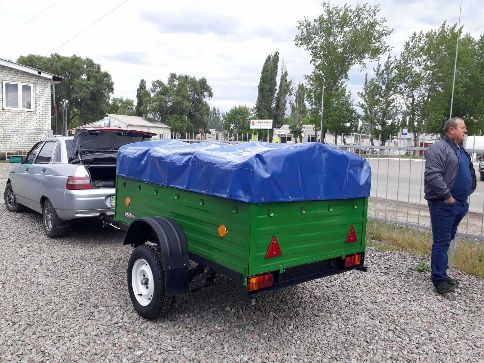 Причіп новий автомобільний по Україні безкоштовна доставка!