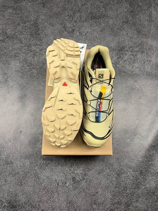 Salomon XT-6 Gore-tex  Beige Brown
