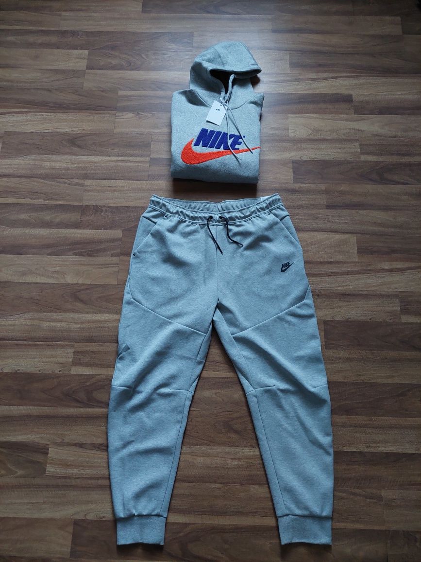 NOWY Komplet Bluza Nike Sportswear i Spodnie Nike Tech Fleece