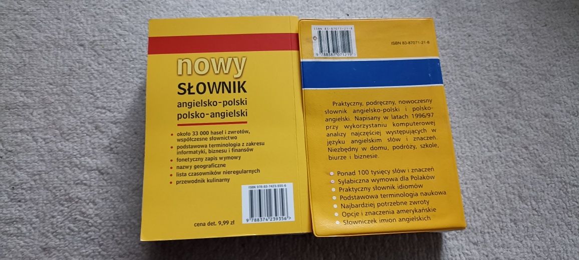 Słownik polsko-angielski i angielsko-polski