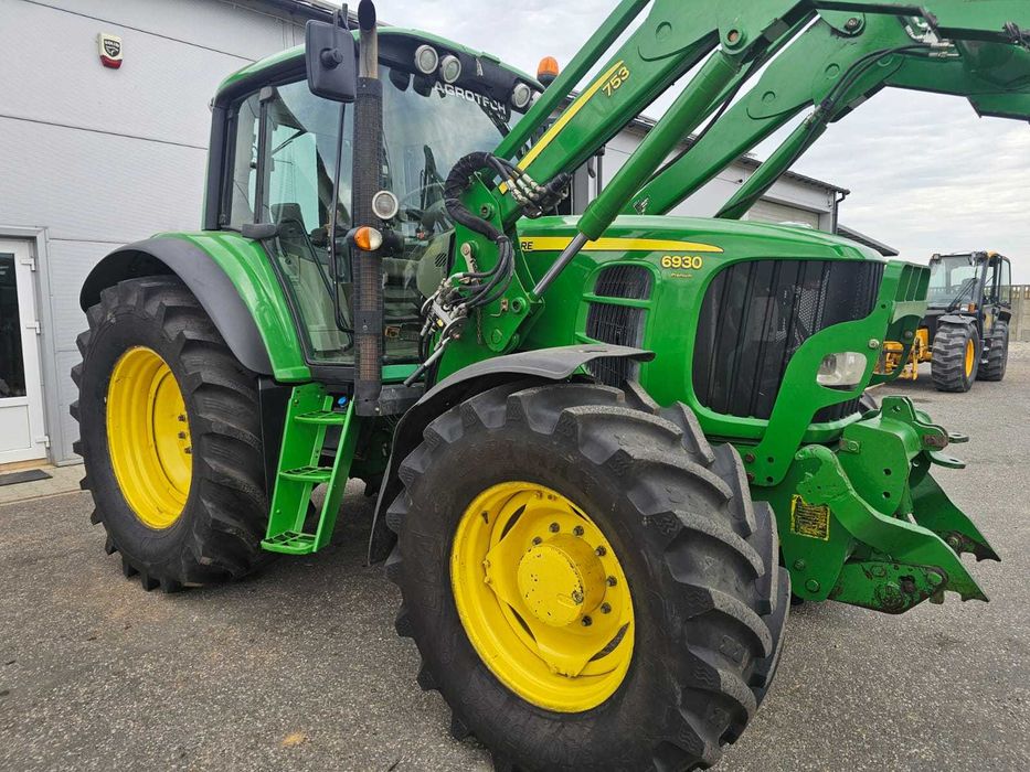 John Deere 6930 ,2011 rok 160 km. TLS TUZ, Ładowacz JD753 , super stan