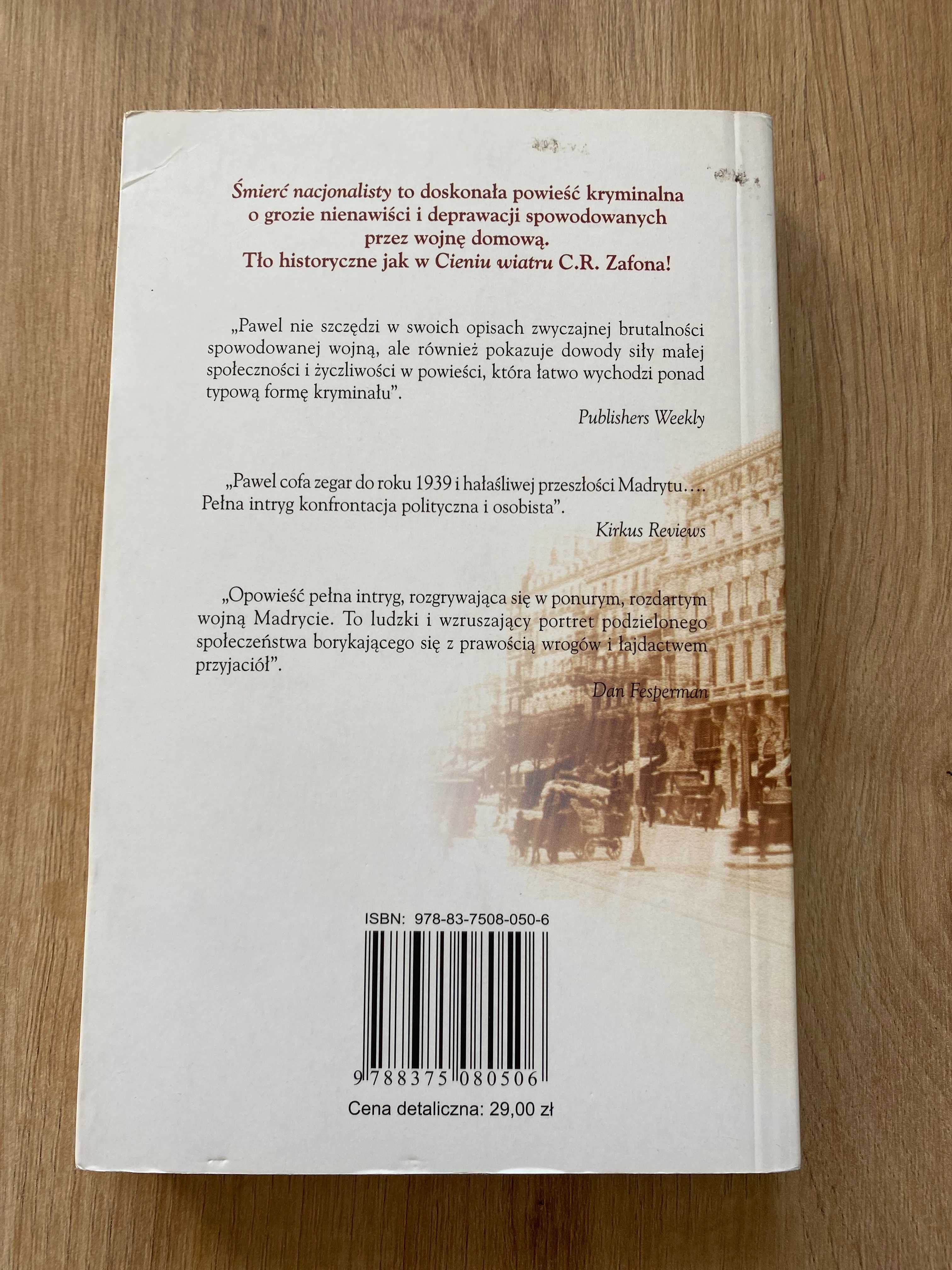 Śmierć nacjonalisty - Rebecca Pawel