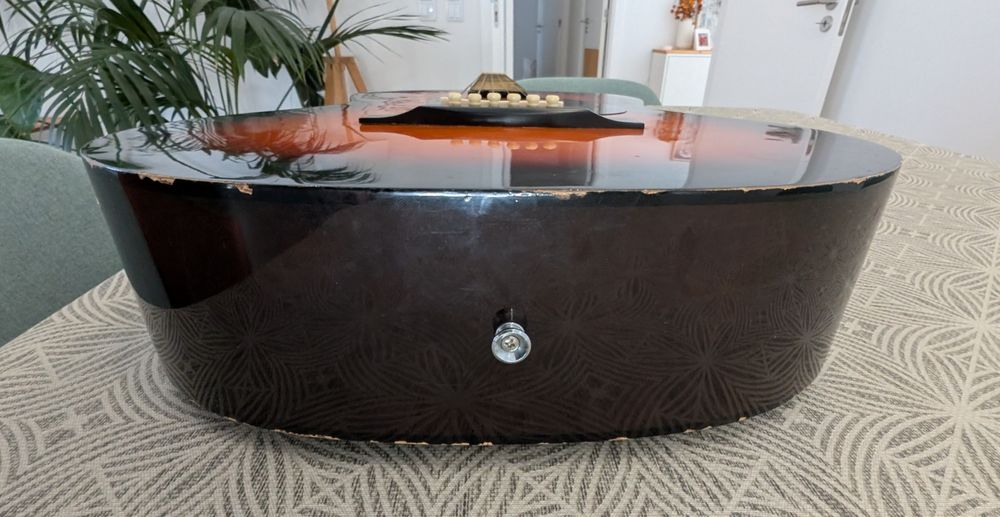 Guitarra Acústica, Cordas de Aço