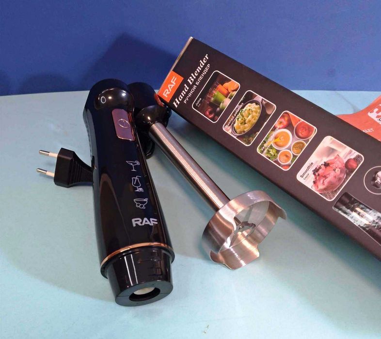 RAF R.303B 800 Вт блендер ручний подрібнювач 800 Вт