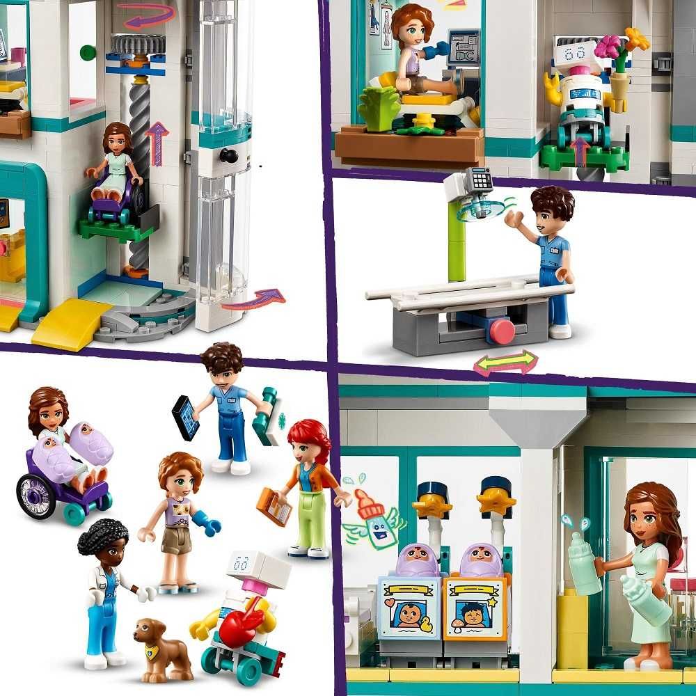 Klocki Lego Friends 42621 Szpital w mieście Heartlake