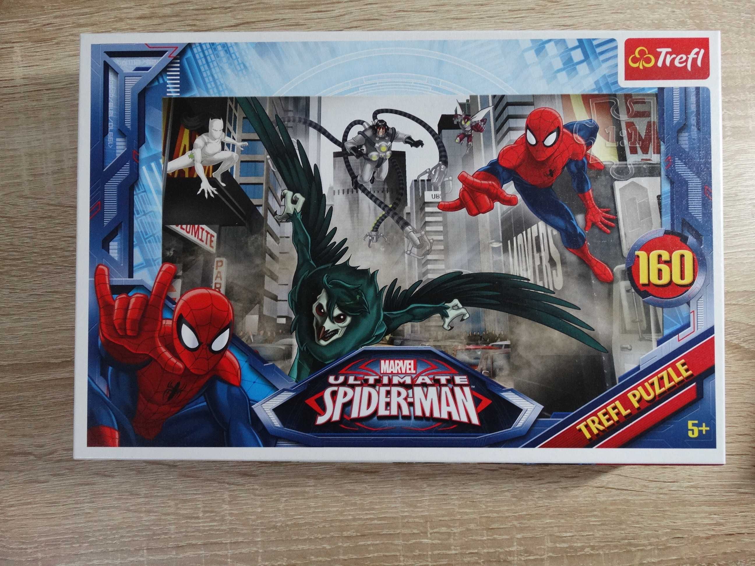 Puzzle 160 elementów Spiderman