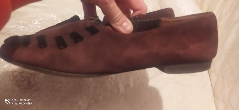 Mokasyny skórzane 37 8 zł wyprzedaż