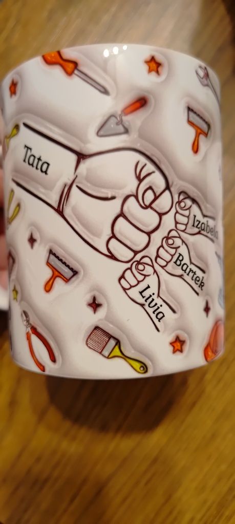 Kubek Psia, kocia mama dzień mamy taty imiona od 1 do 6