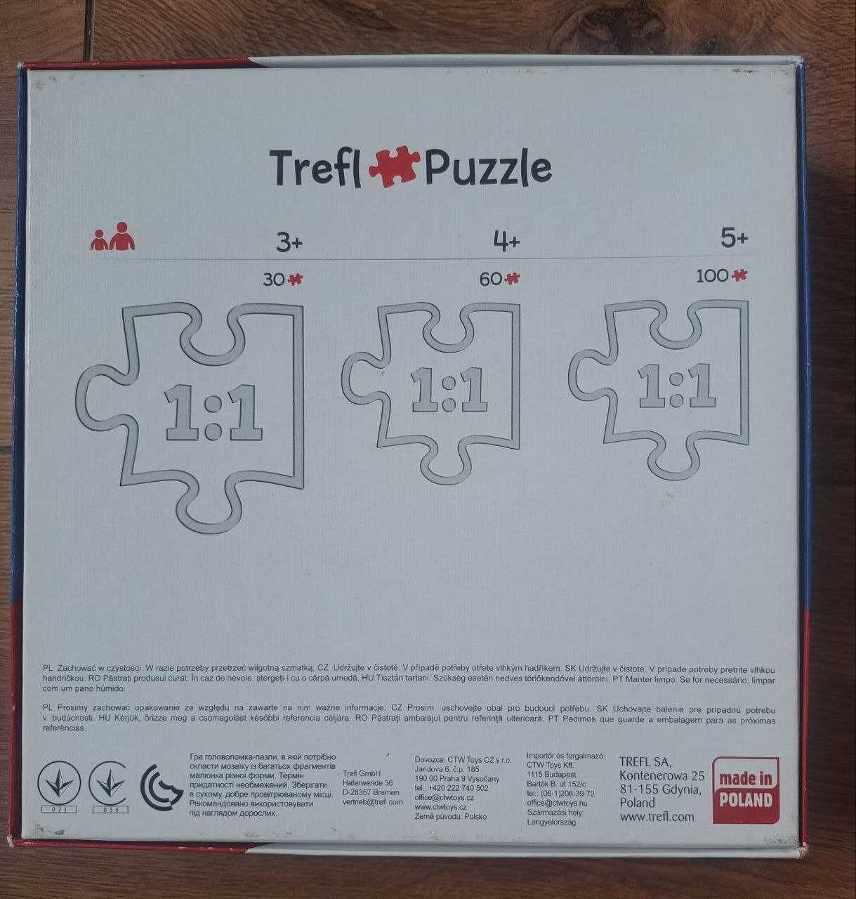 Puzzle Fisher Price TREFL 2 in 1