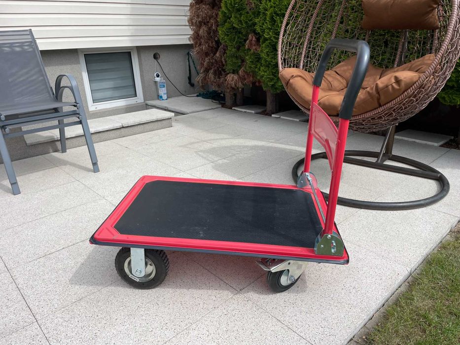 Wózek magazynowy do 300 kg 90x60cm made in Germany solidny mocne kółka