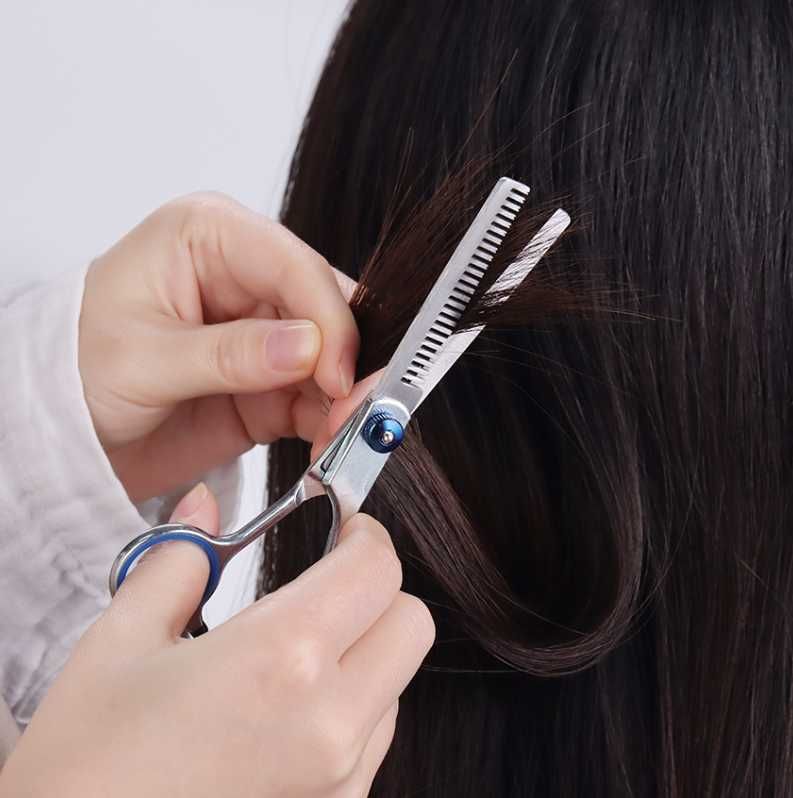 Nożyczki fryzjerskie degażówki do cięcia włosów