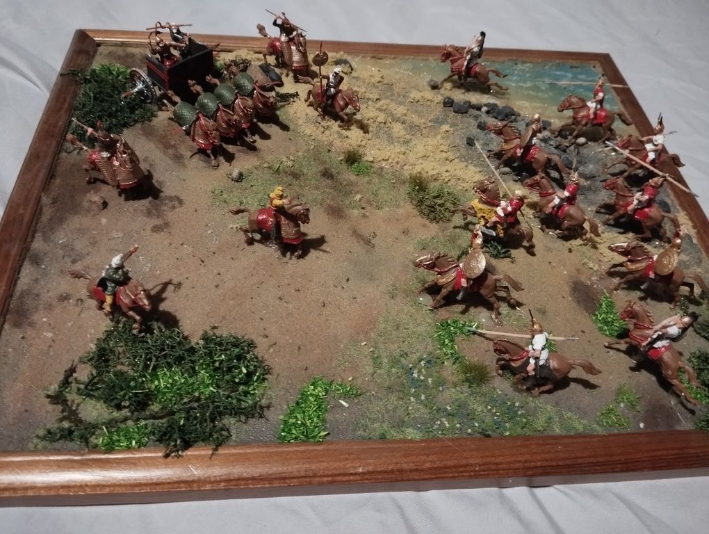 Diorama, makieta, figurki, żołnierzyki w skali 1:72