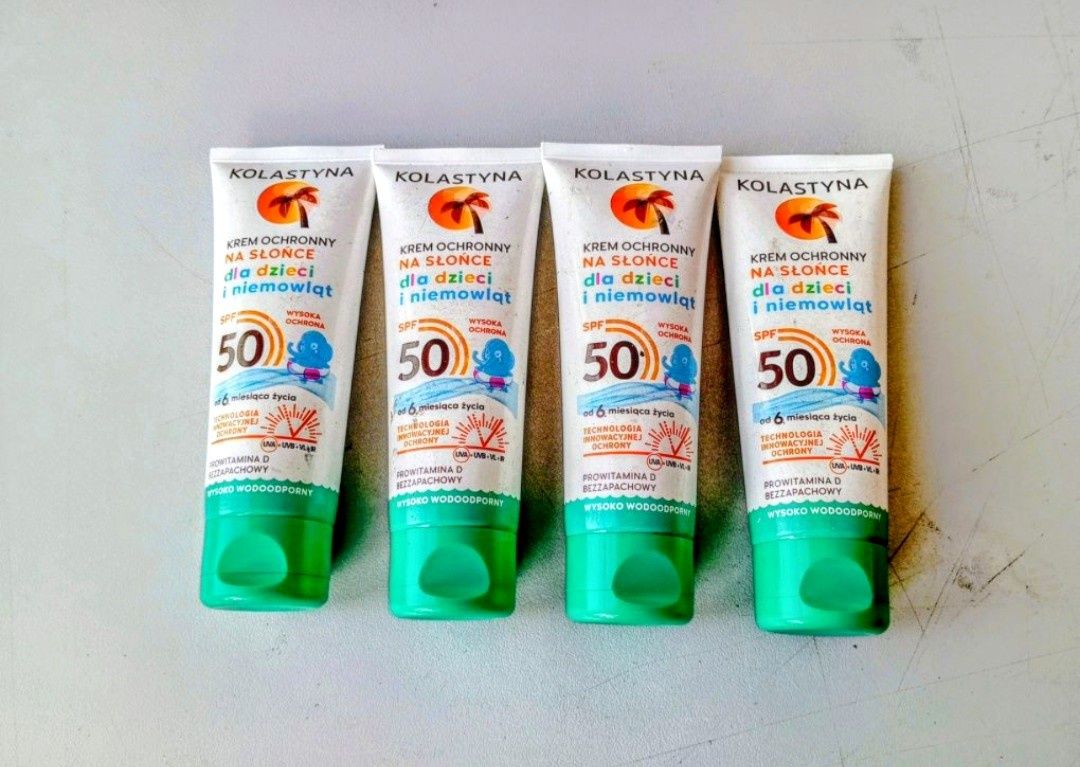 Kolastyna Krem na słońce na słońce 30spf 75ml 150g 4 sztuki