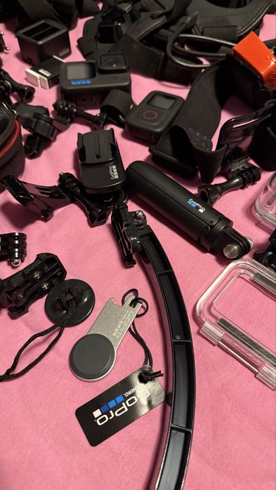 Kamera GoPro Hero 10 Black masa dodatków