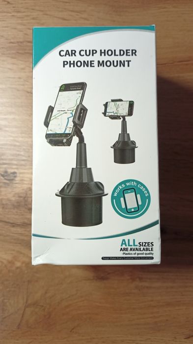 Тримач для телефону автомобільний в підстаканнику