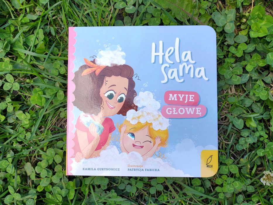 Książka dla dzieci Hela Sama myje głowę