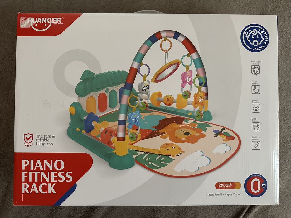 Новий ігровий килимок з піаніно Huanger — у коробці