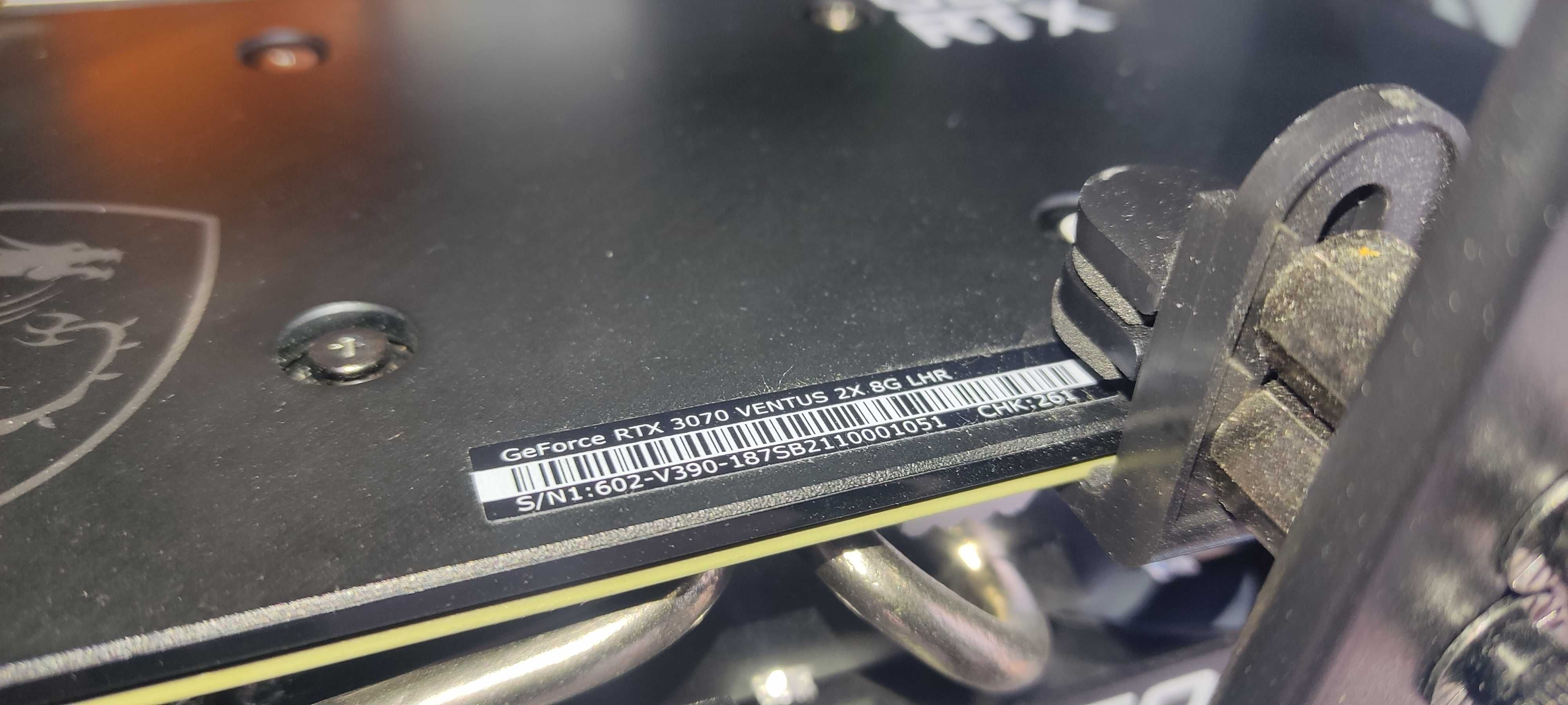 komputer MSI  I7 11700, RTX 3070,32 GB DDR 4 ,NvMe 512 GB, 1 TB, Wi Fi