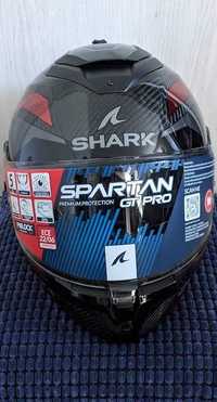 Kask integralny Shark SPARTAN GT PRO CARBON RITMO RED DRU M nieużywany