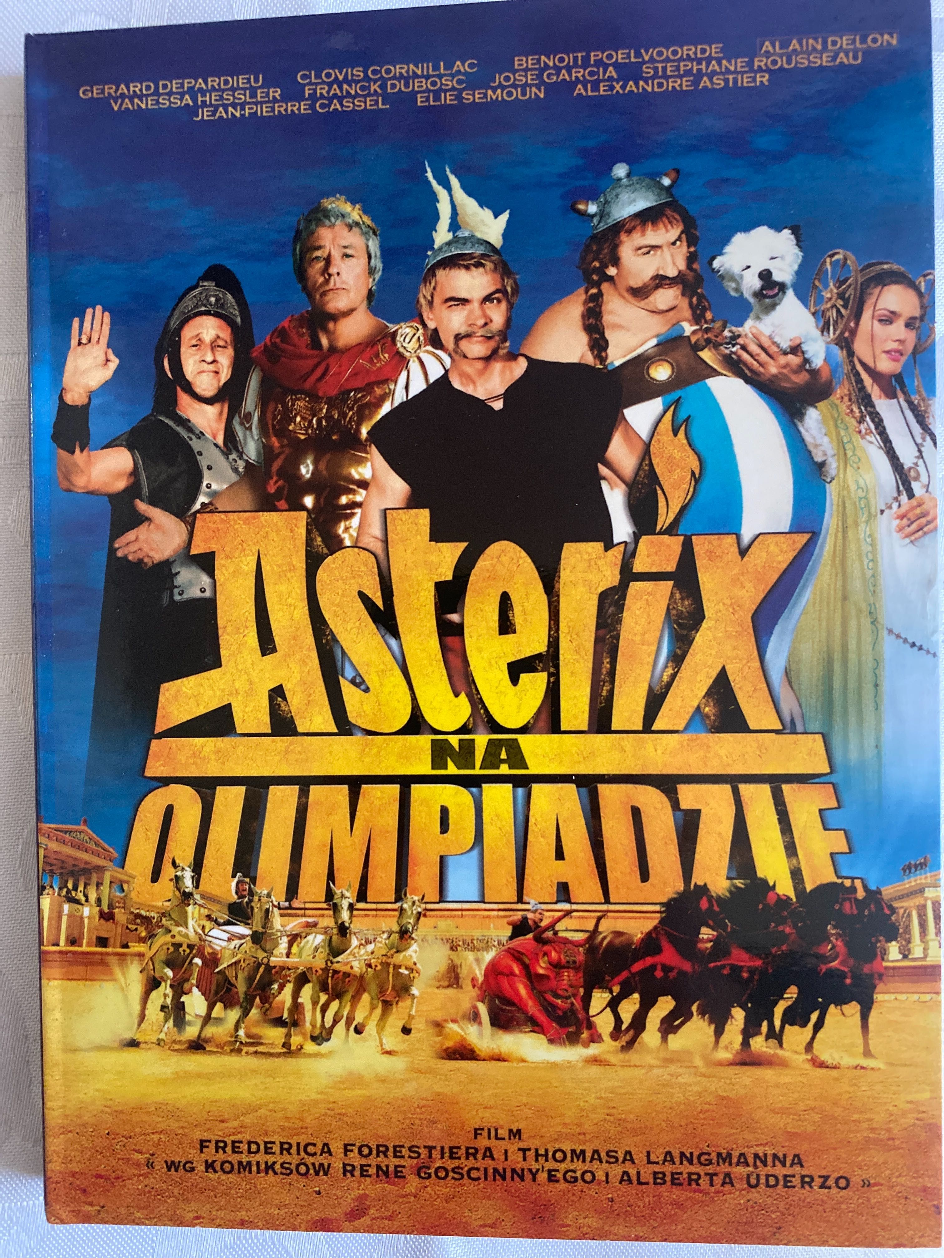 Asterix na Olimpiadzie wydanie dwupłytowe DVD Dubbing PL